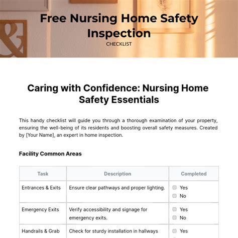 Free Home Inspection Checklist Templates, Editable and Printable