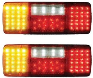 Maxalight 4 Chamber LED Tail Light Tata tracks Car Reflector Light ...