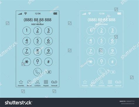 6,299 Phone Pad Letters Images, Stock Photos & Vectors | Shutterstock