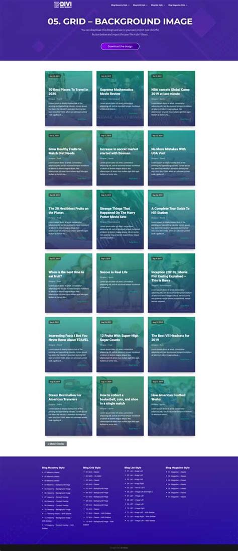 Image result for Divi Blog Module