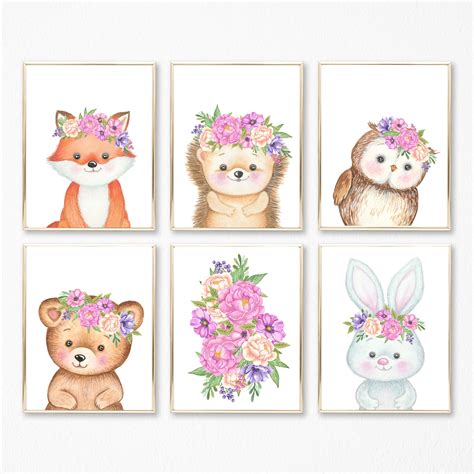 Woodland Creatures Baby Girl Nursery at Joshua Allingham blog