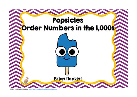 Image result for Numbers Popsicles