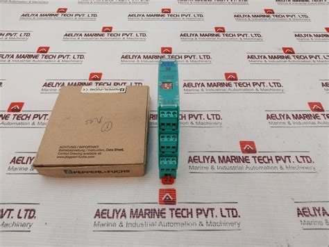 Pepperl+Fuchs K-system Kfd2-sr2-ex1.W.Lb Signal Isolator Safety Barrie ...