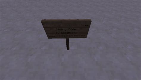 Image result for Binary Code in Minecraft