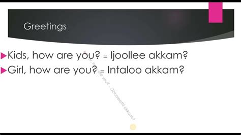 Oromo Language Lesson 的图像结果