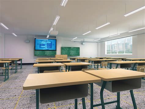 校园创客教室空间设计|三维|建筑/空间|般若_Prajna - 原创作品 - 站酷 (ZCOOL)