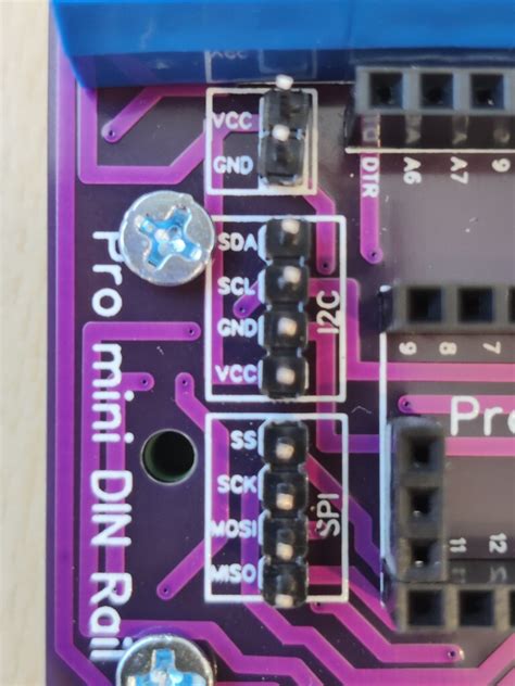 Arduino Pro Mini DIN rail adapter with breadboard, | Ubuy India