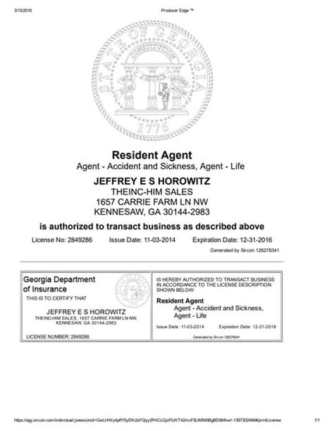 GA Insurance License 的图像结果