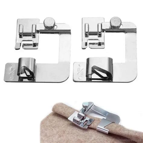 Edge Pressure Foot, Stainless Steel Sewing Machine Edge Presser Foot ...