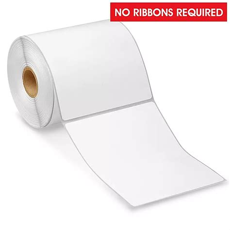 Desktop Direct Thermal Labels - 4 x 5" S-7441 - ULINE