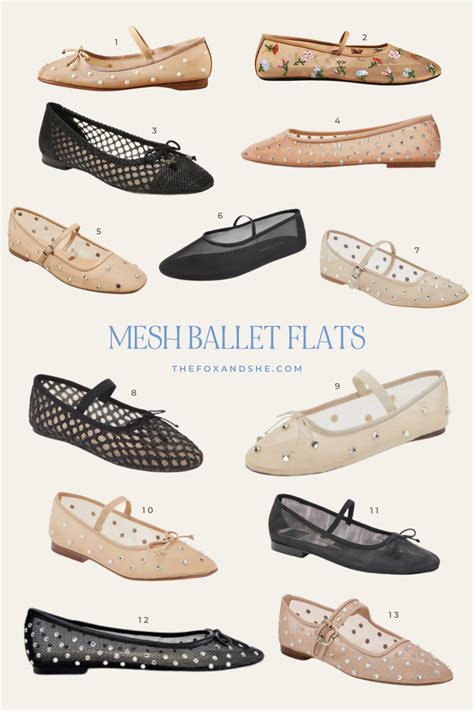 Trend I'm Loving: Mesh Ballet Flats | Flat shoes outfit, Girly shoes ...