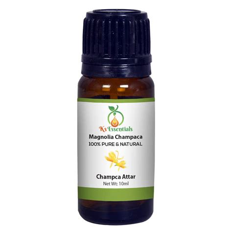 Buy Ks Essentials Champca Attar Oil 100% Pure and Natural (Magnolia ...