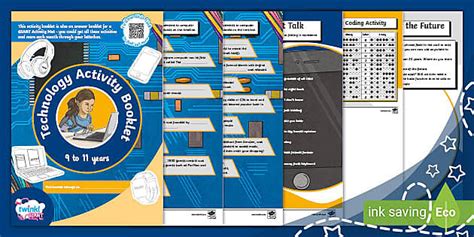 Technology Activity Booklet (Ages 9 - 11) (teacher made)