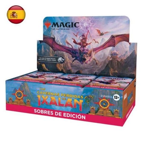 Caja sobres de edición Lost Caverns of Ixalan (Español) | Micelion Games