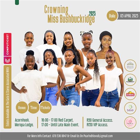 Crowning Miss Bushbuckridge Beauty Pageant 2025, Meropa Lodge ...