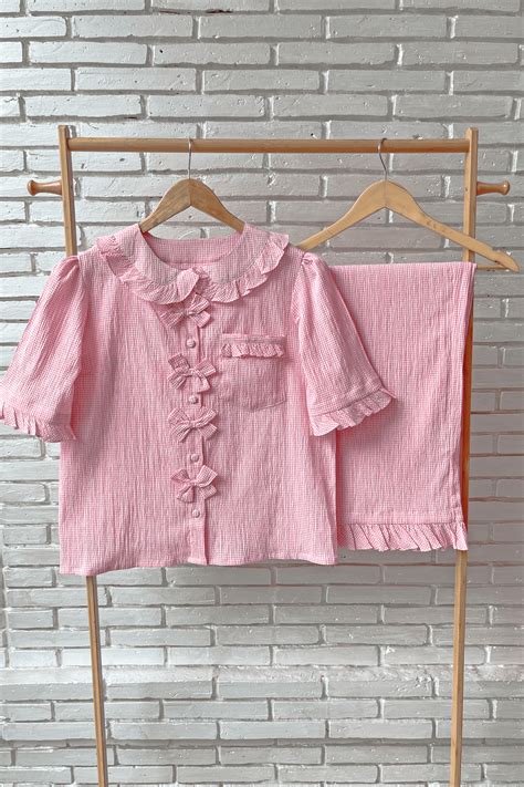 Buy Bow Belle Night Suit Set | Cozy and Comfortable | Label Kuhoo