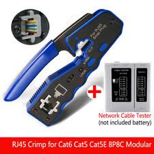 Network RJ45 Crimp Tool Pass Through Modular CAT6 India | Ubuy