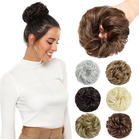 Buy ROSEBUD Messy Bun Hair Pieces For Women Hair Bun Extension Updo ...