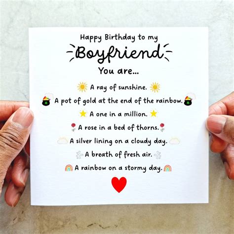 Boyfriend Birthday Card 'You Are' By Swootsy