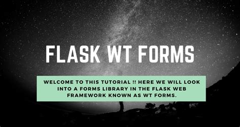 Image result for Flask-WTF Tutorial Web App Python