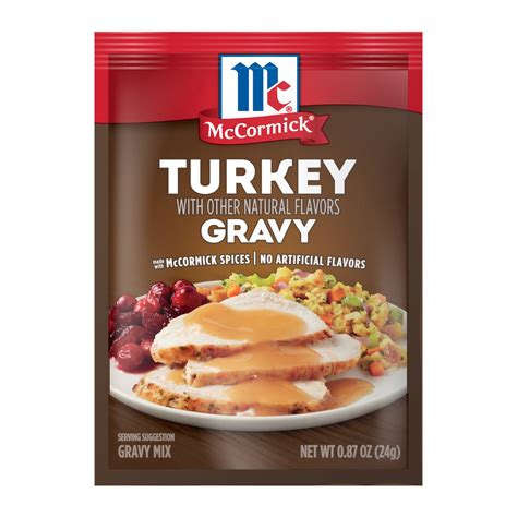 Brandclub - McCormick No Artificial Flavors Turkey Gravy Seasoning Mix ...