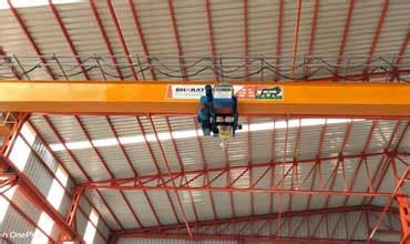 Single Girder EOT Crane Manufacturer and Supplier in India