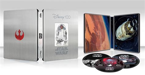 Original Star Wars Trilogy Films Releasing In 4k Blu-ray SteelBook ...