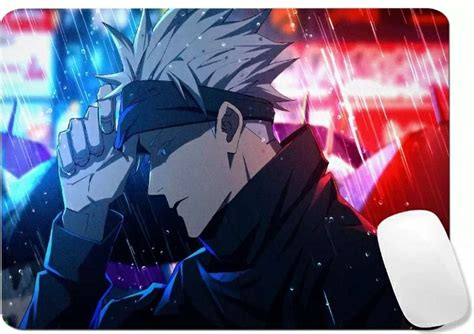 TBS Gojo Anime Printed ,Anti Skid Smooth Surface Mousepad For Gaming ...
