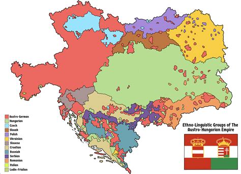 Austro Hungary Empire Map