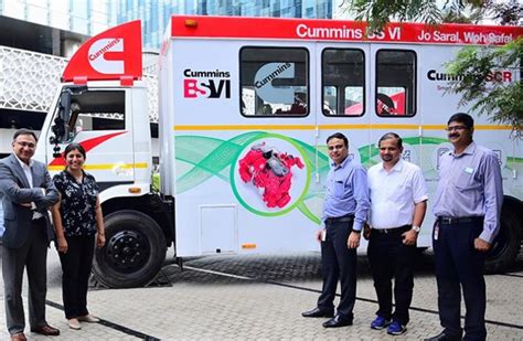 Cummins India's mobile BS VI tech training fleet sets off on multi-city ...