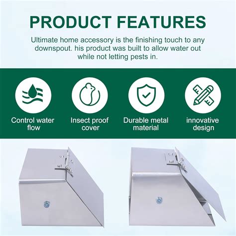 LFUTARI 2x3 Type-A Gutter Downspout Extension Accessory - India | Ubuy