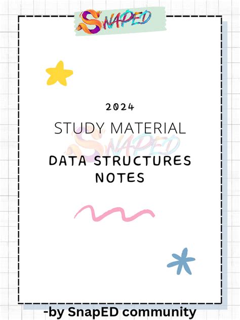 Data Structure Lecture Notes 的图像结果