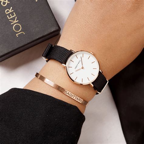 Shop Joker & Witch Tan Aquarius Watch Set Stack Online for Women