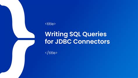 Image result for JDBC SQL Query