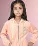 Buy Peach Sweatshirts & Hoodie for Girls by Pampolina Online | Ajio.com