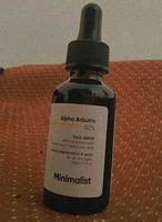 Minimalist Alpha Arbutin 2% Face Serum for Pigmentation, Acne Marks ...