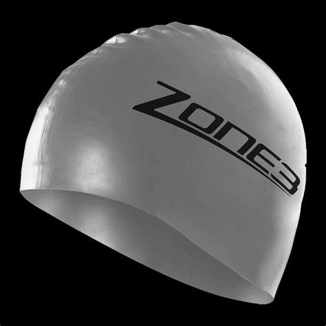 Zone3 Silicon Swimming Cap (Silver) – Mastermind Bicycle Studio