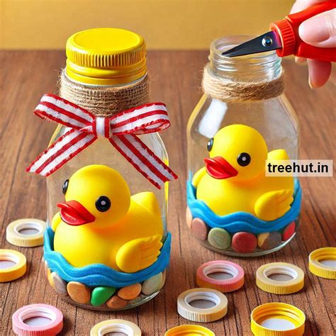 Rubber Duck Bottle Craft Ideas