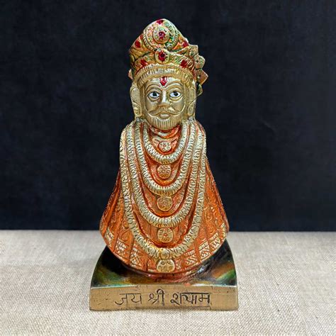 Buy 6.3 Inch Elegant Khatu Shyam Statue in India at Best Price ...