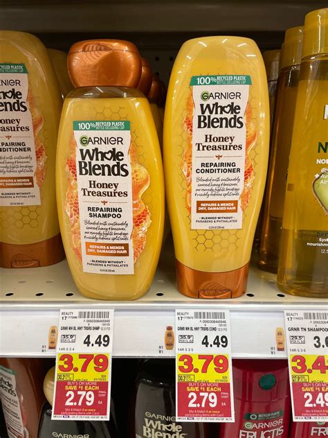 Garnier Whole Blends Shampoo & Conditioner as low as $1.29! - Kroger Krazy