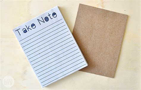 Making Notepads 的图像结果