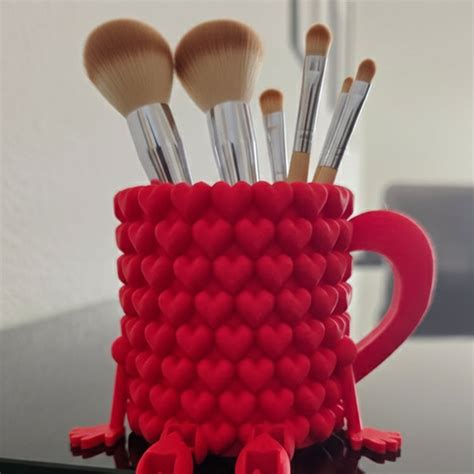 Hearts Mug (Multipurpose Container) | V-Forge 3D – V-FORGE 3D