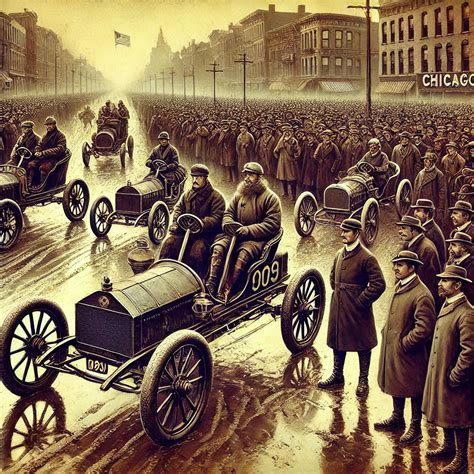 The Starting Line of Automotive History: America’s First Auto Race – This Day in History