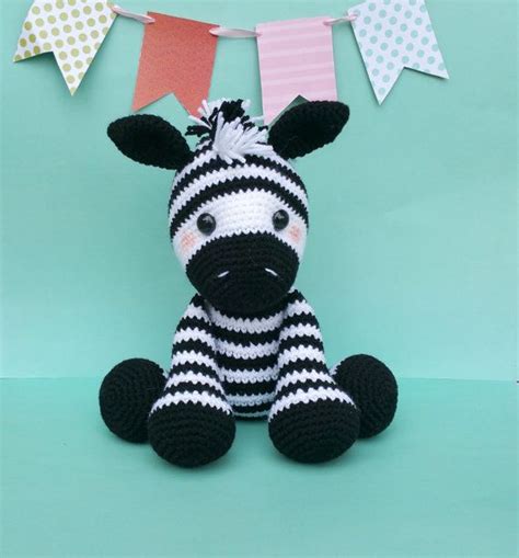 crochet zebra pattern