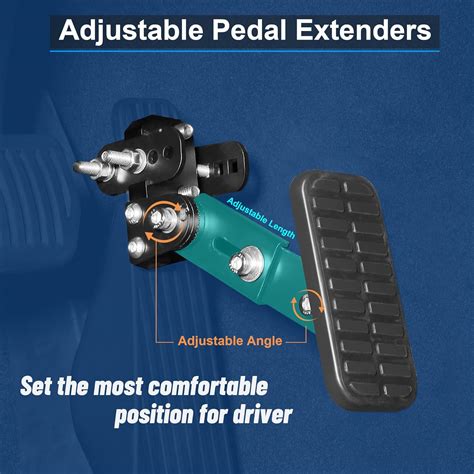 DriFeez Gas Pedal Extenders for Short Drivers People Driving India | Ubuy