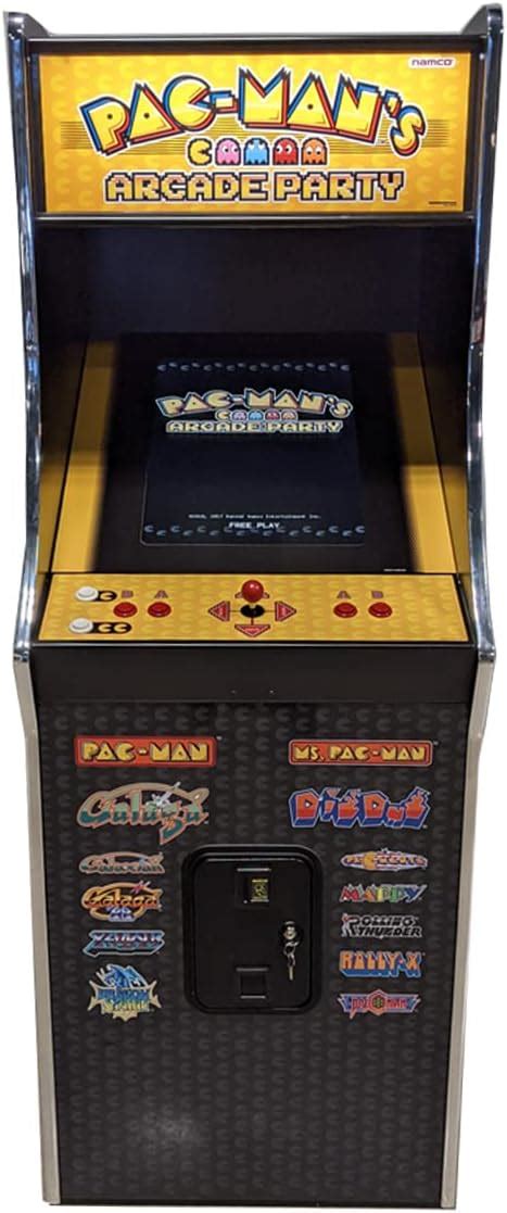 Buy Pac Man Arcade Party 13 Games Full Size Cabinet Home Edition 26 ...