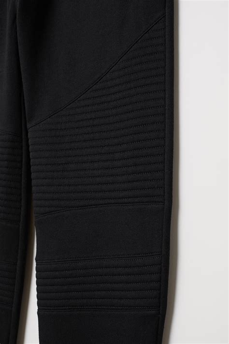 Biker joggers - Black - Men | H&M IN