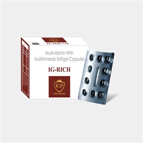 IG-RICH Softgel Capsules IGP MEDIVENTURES PVT LTD