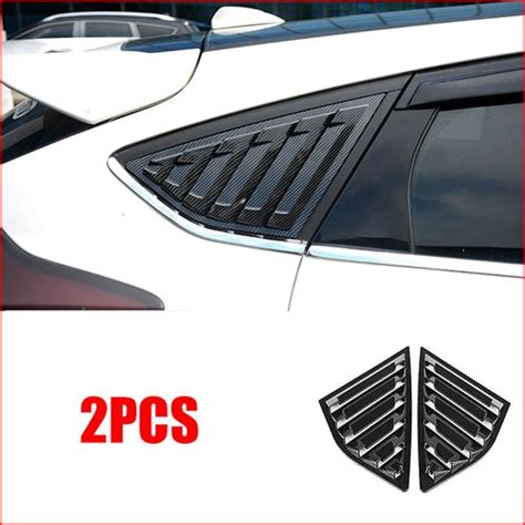 Buy Carbon Fiber Window Side Louvers Vent Cover For Ford Focus ST RS ...