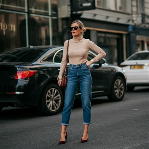 25 Mom Jeans Outfits That Are Comfy & Stylish